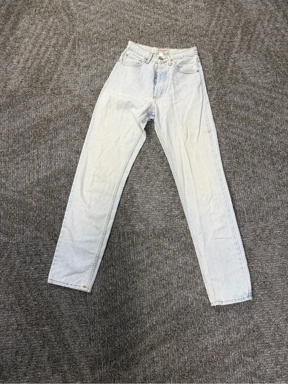 Vintage 90s Guess Light Wash Women's Straight Leg Jeans size 27